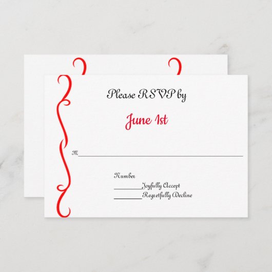 Motorfiets bruiloft uitnodigingen RSVP kaarten (Voorkant / Achterkant)