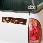 Motorfiets Bumpersticker (Op Truck)