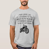 Motorfiets Cadeau, Motor Cadeau, Motor Cadeaus,  T-shirt (Voorkant)