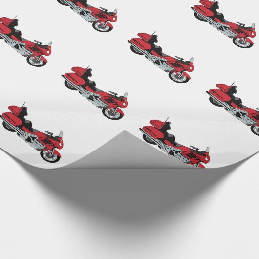 Motorfiets Cadeaupapier (Hoek)