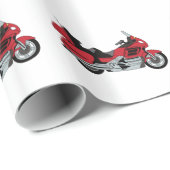 Motorfiets Cadeaupapier (Rol Hoek)