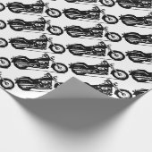 motorfiets cadeaupapier (Hoek)