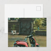 Motorfiets cadeaus voor hem briefkaart (Voorkant / Achterkant)