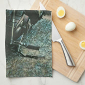 motorfiets cadeaus voor hem theedoek (Quarter Fold)