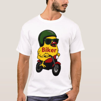 Motorfiets Chick Biker T-shirt