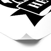 Motorfiets Christelijk Biker John 14:6 Volg Jesus Perfect Poster (Hoek)