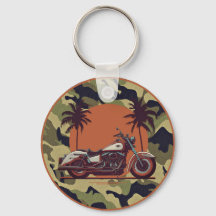  Motorfiets Classic Sunset Beach Biker Camo