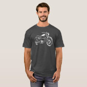 Motorfiets Cruiser T-shirt (Voorkant volledig)