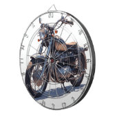motorfiets dartbord (Voorkant Rechts)