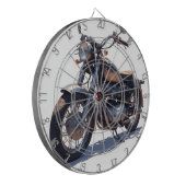 motorfiets dartbord (Voorkant Links)