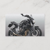 Motorfiets - de Dream Bike Visitekaartje (Achterkant)
