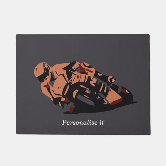 Motorfiets Deurmat (Voorkant)