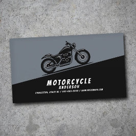 Motorfiets Diagonaal Visitekaartje