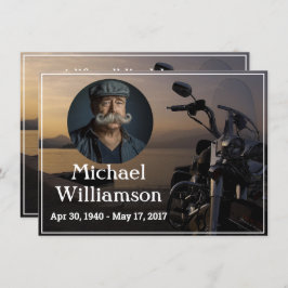 Motorfiets Dichtbij Water Foto Viering van het Lev Kaart