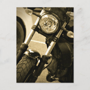 Motorfiets Dirt Bike Motorfiets Detail Licht Wiel Briefkaart