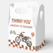 Motorfiets Dirt Bike Verjaardag Party Favoriete Bo Bedankdoosjes (Geopend)