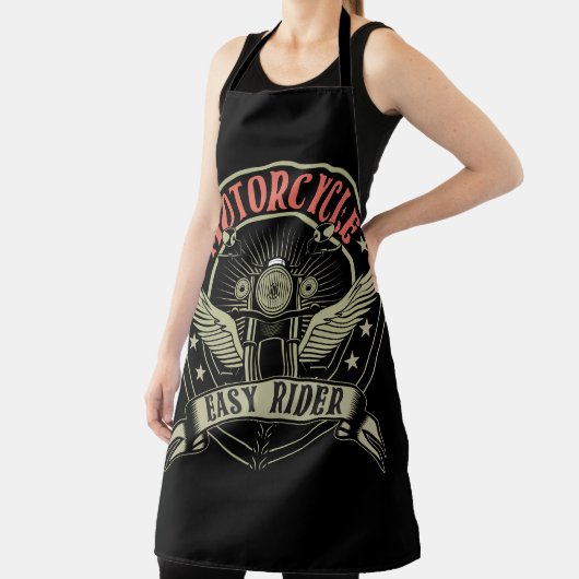 Motorfiets Easy Rider motorfiets ontwerp Schort (Insitu)