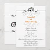 Motorfiets- en hartenweddenschappen kaart (Voorkant / Achterkant)