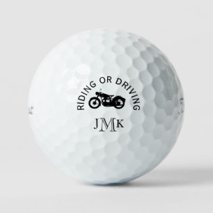 Motorfiets en monogram Titleist Pro VI Golf Golfballen