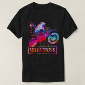 Motorfiets en Motocross T-shirt (Design voorkant)