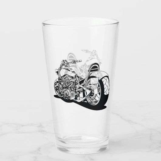 Motorfiets Glas (Achterkant)
