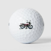 Motorfiets Golfballen (Voorkant)
