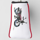 Motorfiets Golfheadcover (Draai 90)
