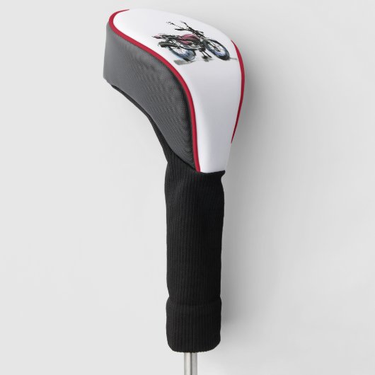 Motorfiets Golfheadcover (Schuin)