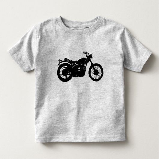 Motorfiets Graphic Peuter T Shirt (Voorkant)