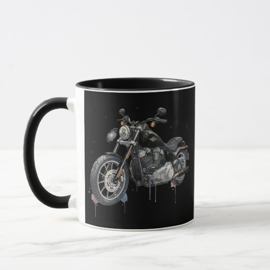 Motorfiets H.D Mok (Links)