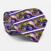 Motorfiets Harley-FatBoy-1998 Stropdas (Opgerold)