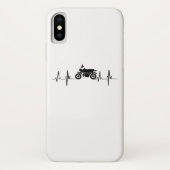 Motorfiets hartslag Biker Gif Case-Mate iPhone Case (Achterkant)