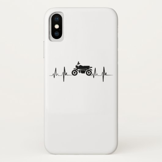 Motorfiets hartslag Biker Gif Case-Mate iPhone Case (Achterkant)