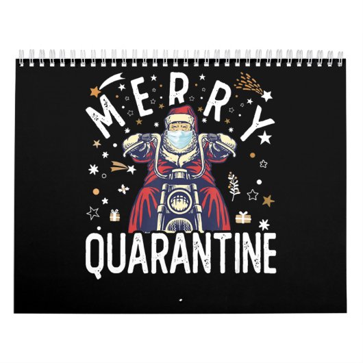 Motorfiets Hipster Santa Face Mask Kalender (Hoes)