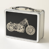 Motorfiets Illustratie (Achterkant)