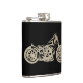  Motorfiets Illustratie Heupfles (Rechts)