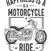 Motorfiets in Desert Cactus Westerne Set (2) Sticker (Voorkant)