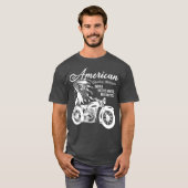 Motorfiets Indianennative Biker Gift T-shirt (Voorkant volledig)