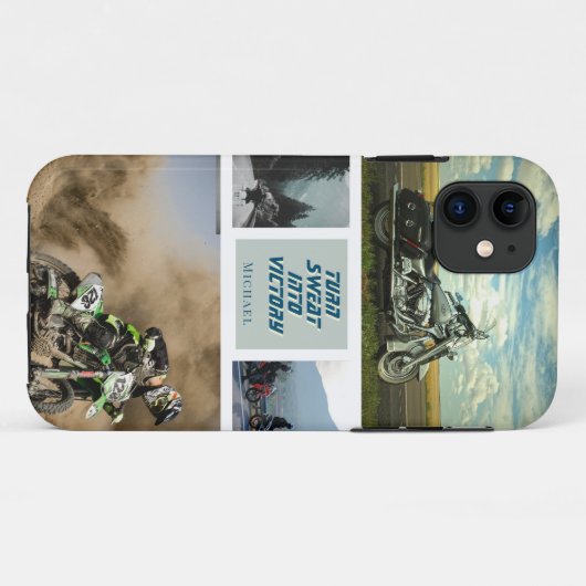 Motorfiets iPhone / iPad case (Achterkant (horizontaal))