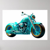 Motorfiets IV Poster (Voorkant)