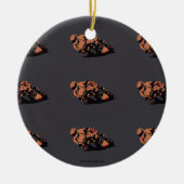 Motorfiets Keramisch Ornament (Voorkant)