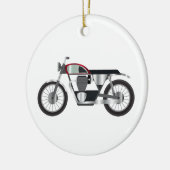 Motorfiets Keramisch Ornament (Links)
