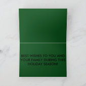 Motorfiets kerstkaart feestdagen kaart (Binnen)