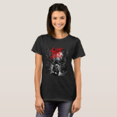 Motorfiets Kleding Ride Gratis Anarch Biker T-shirt (Voorkant volledig)