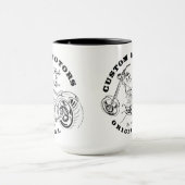 Motorfiets koffiekop mok (Midden)