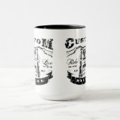 Motorfiets koffiekop mok (Midden)