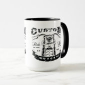 Motorfiets koffiekop mok (Voorkant rechts)