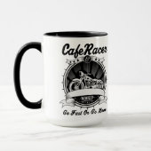 Motorfiets Koffiekop Mok (Links)