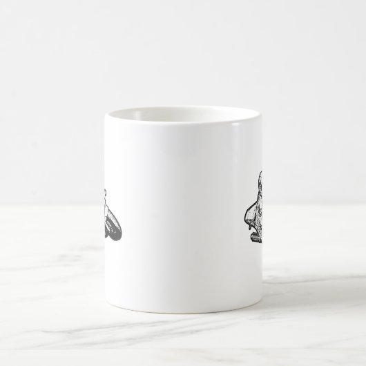 Motorfiets Koffiemok (Center)