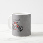 Motorfiets Koffiemok (Voorkant links)